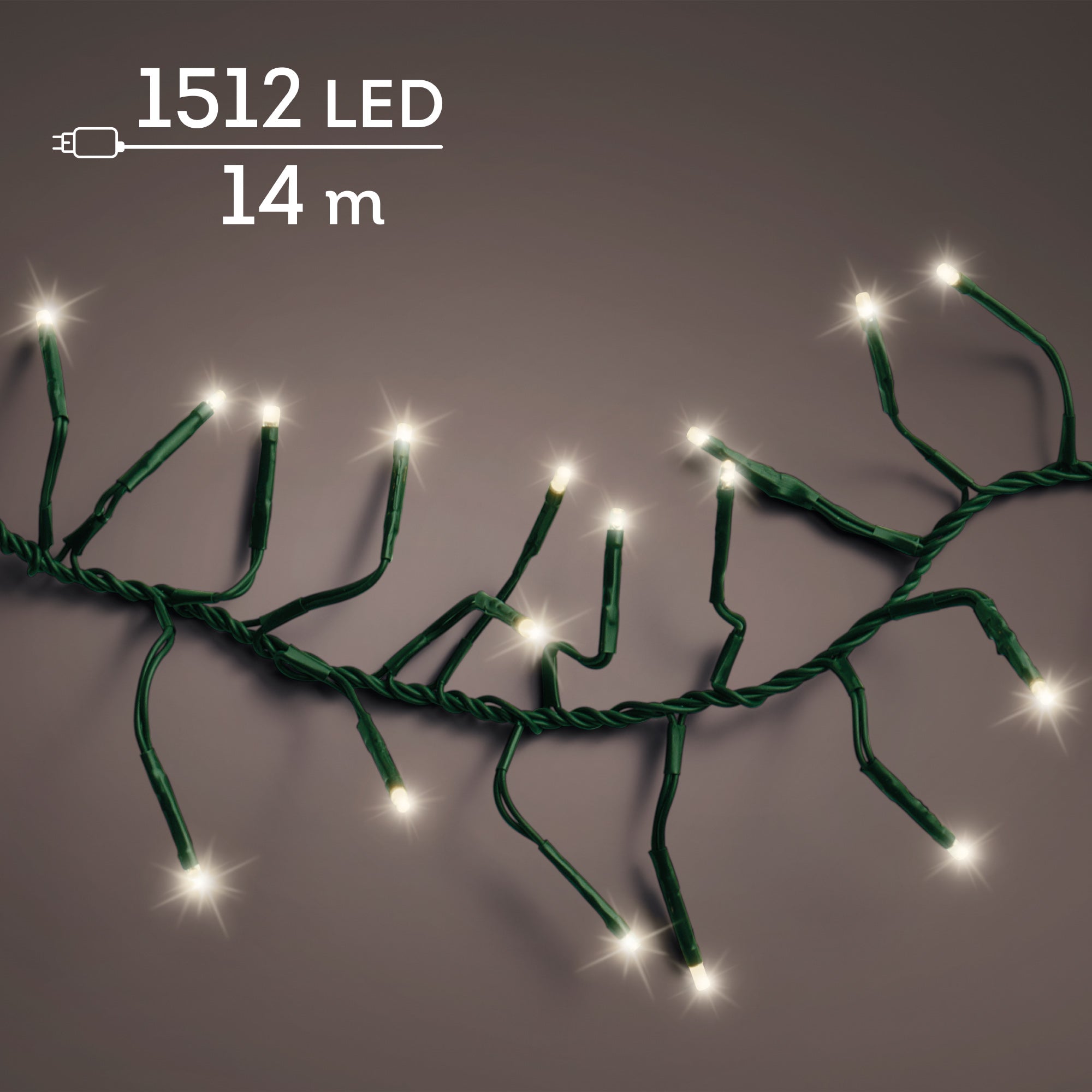 Cluster twinkle LED lights x 1512