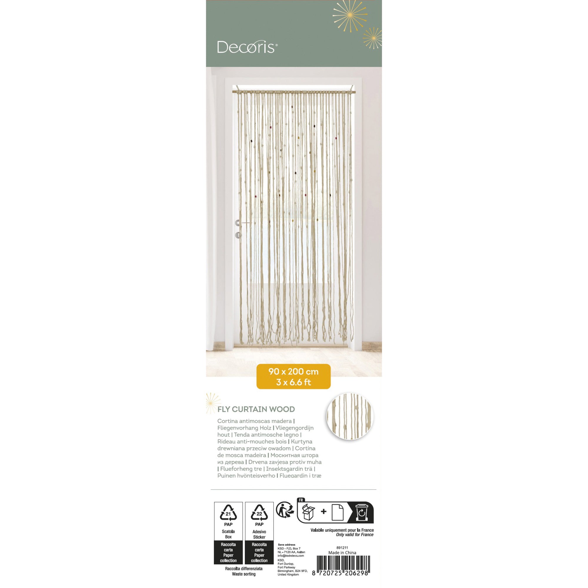 Kaemingk Curtain knot bamboo