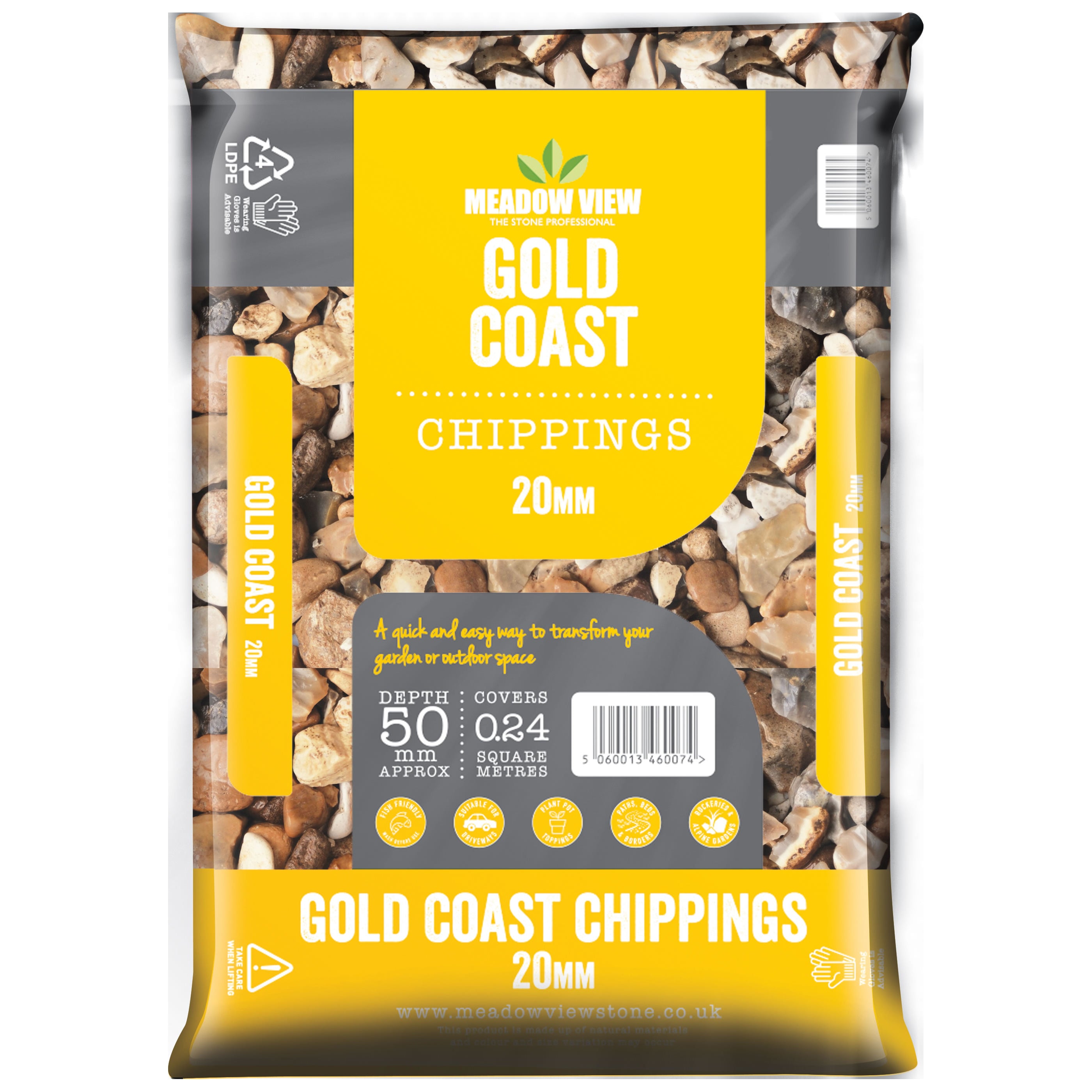 Gold Coast Chippings 20mm