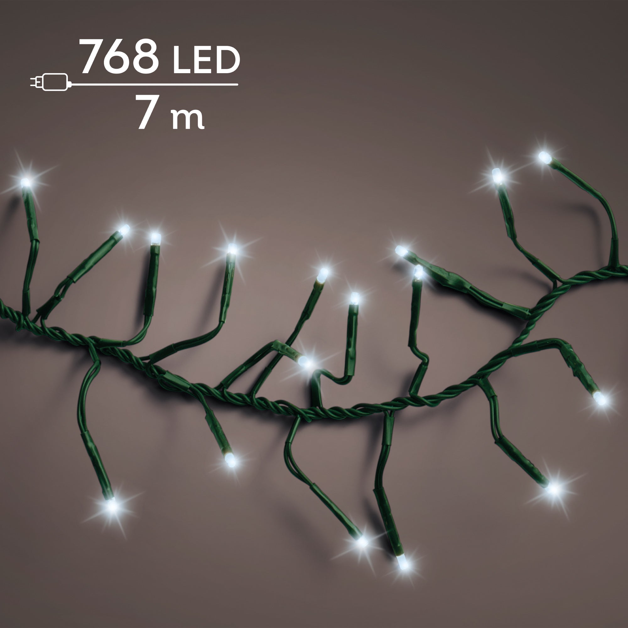 Cluster twinkle LED lights x 768