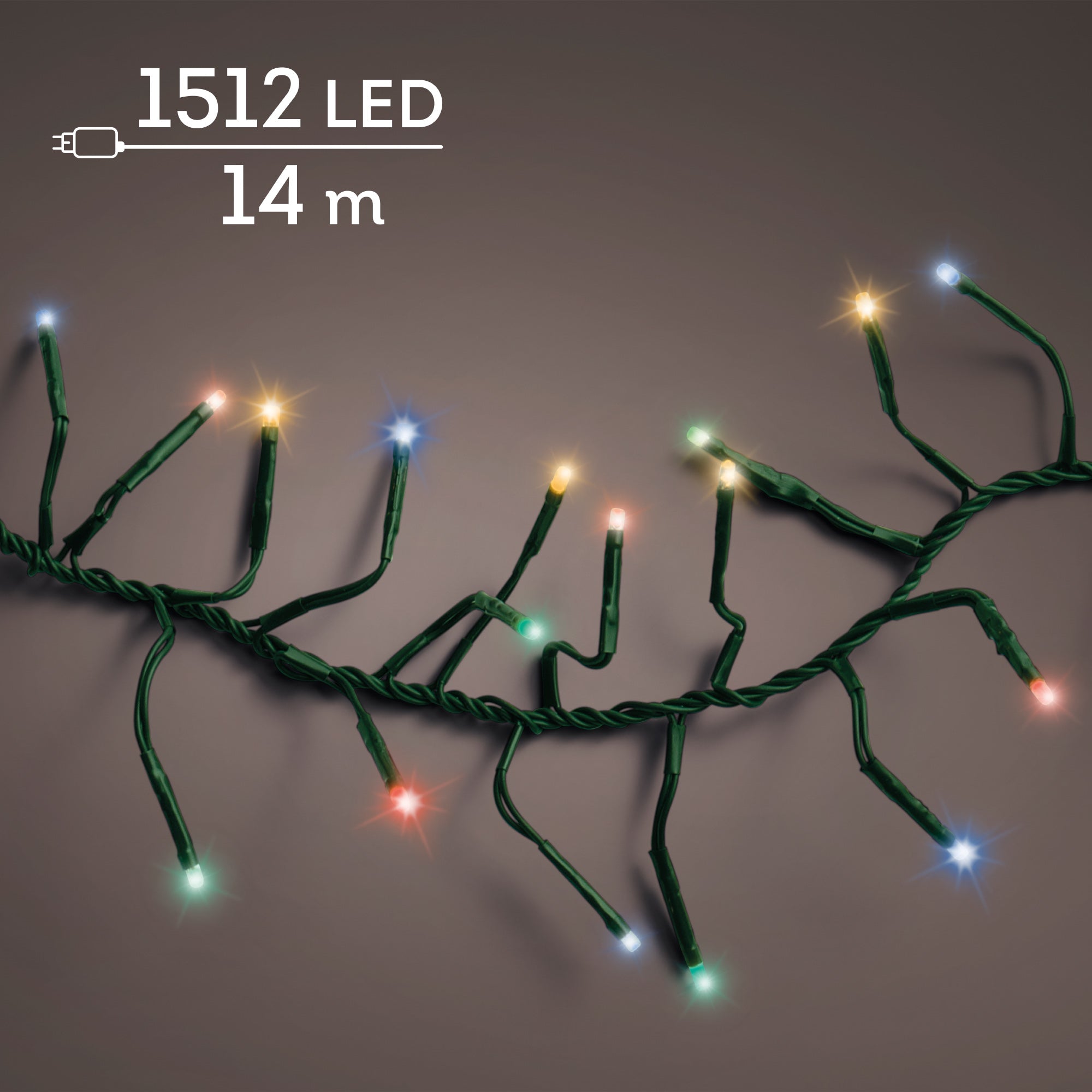 Cluster twinkle LED lights x 1512