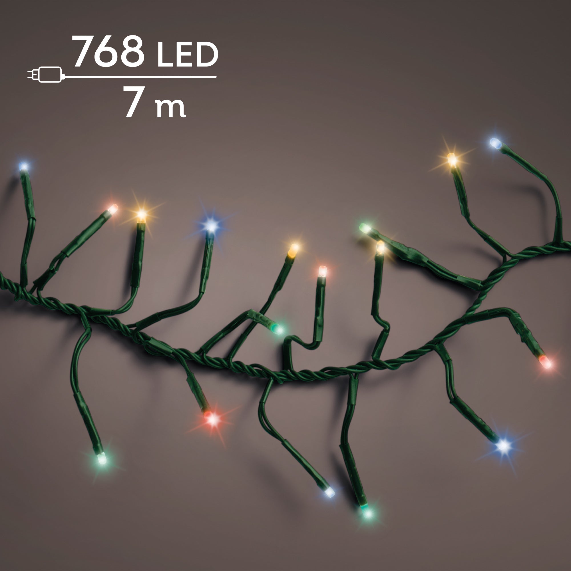 Cluster twinkle LED lights x 768