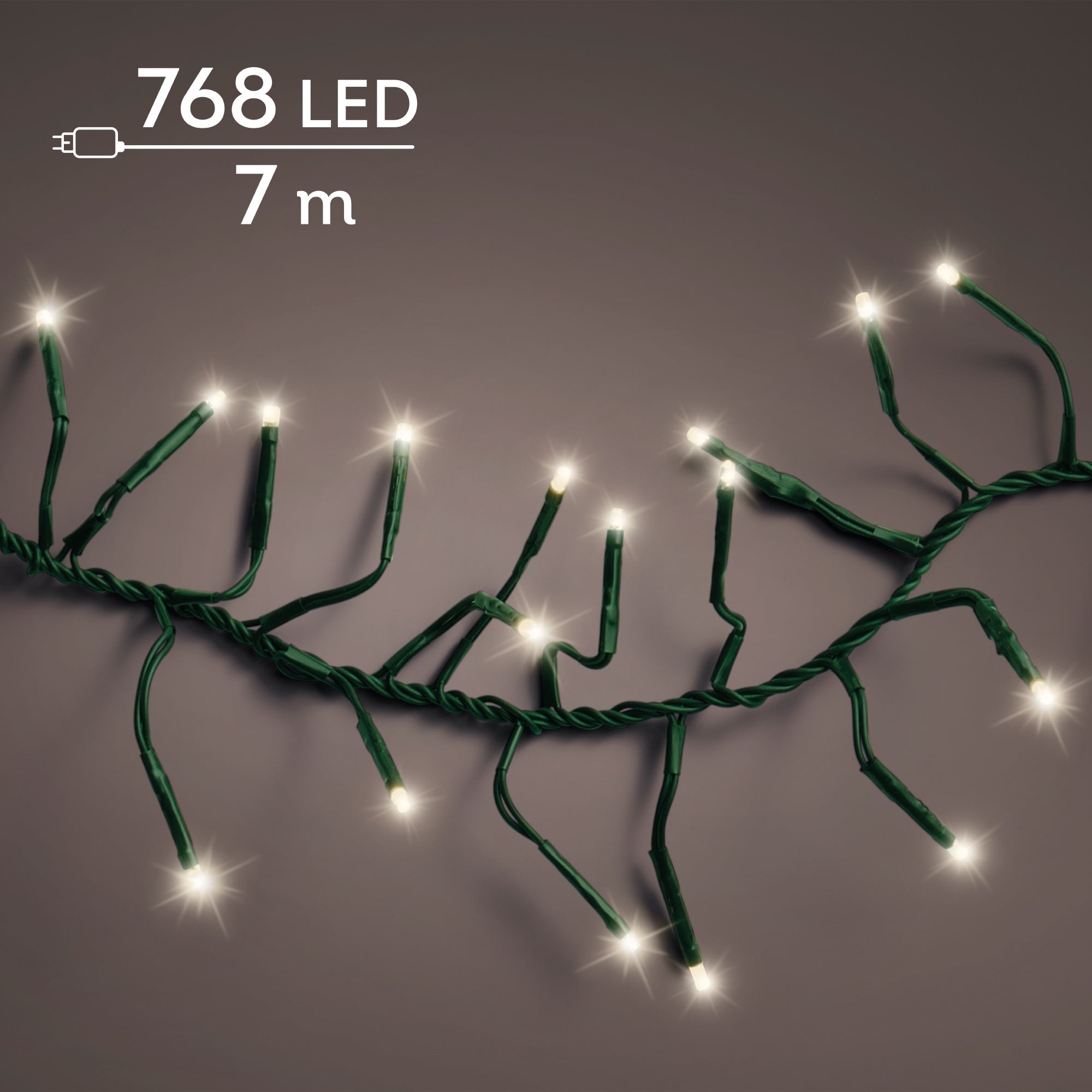 Cluster twinkle LED lights x 768