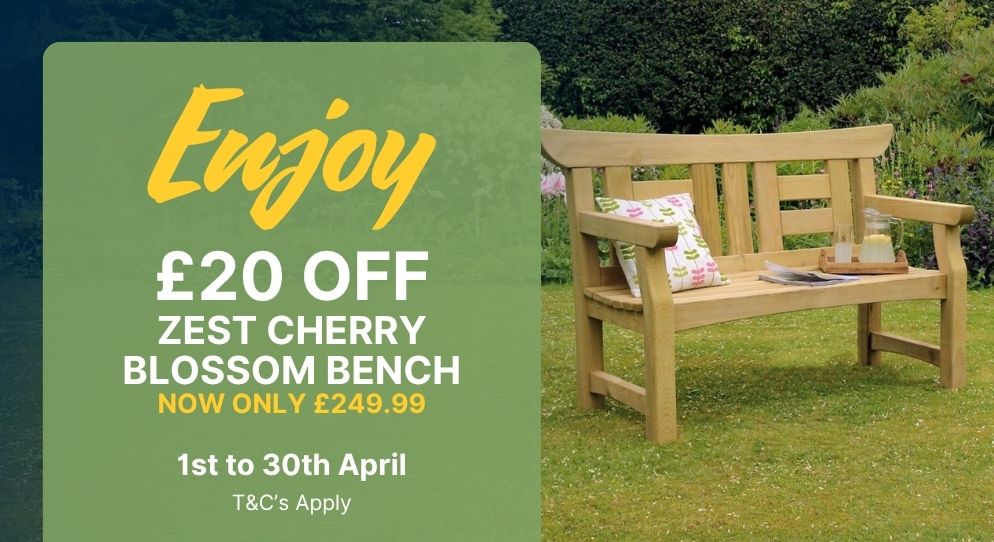 Cherry Blossom Bench