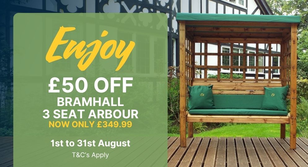 Brmhall 3 Seat Arbour