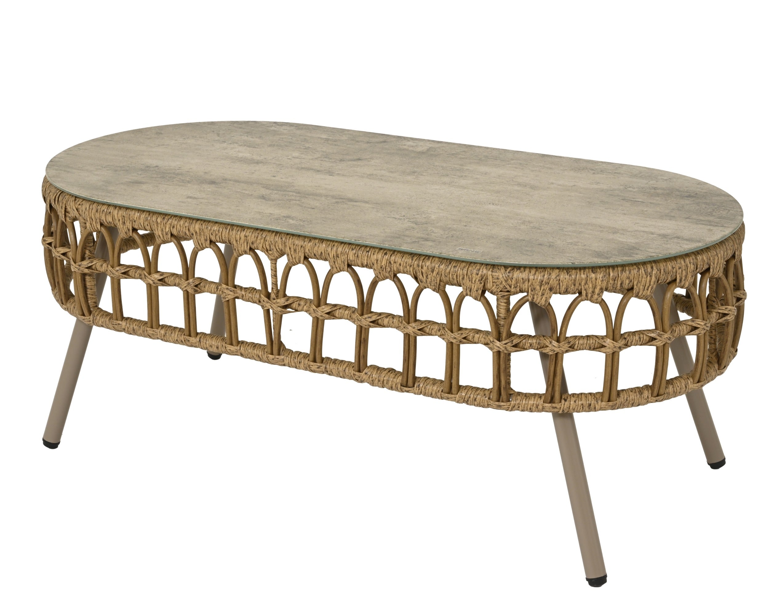 Kaemingk Amadora Wicker Sofa Set