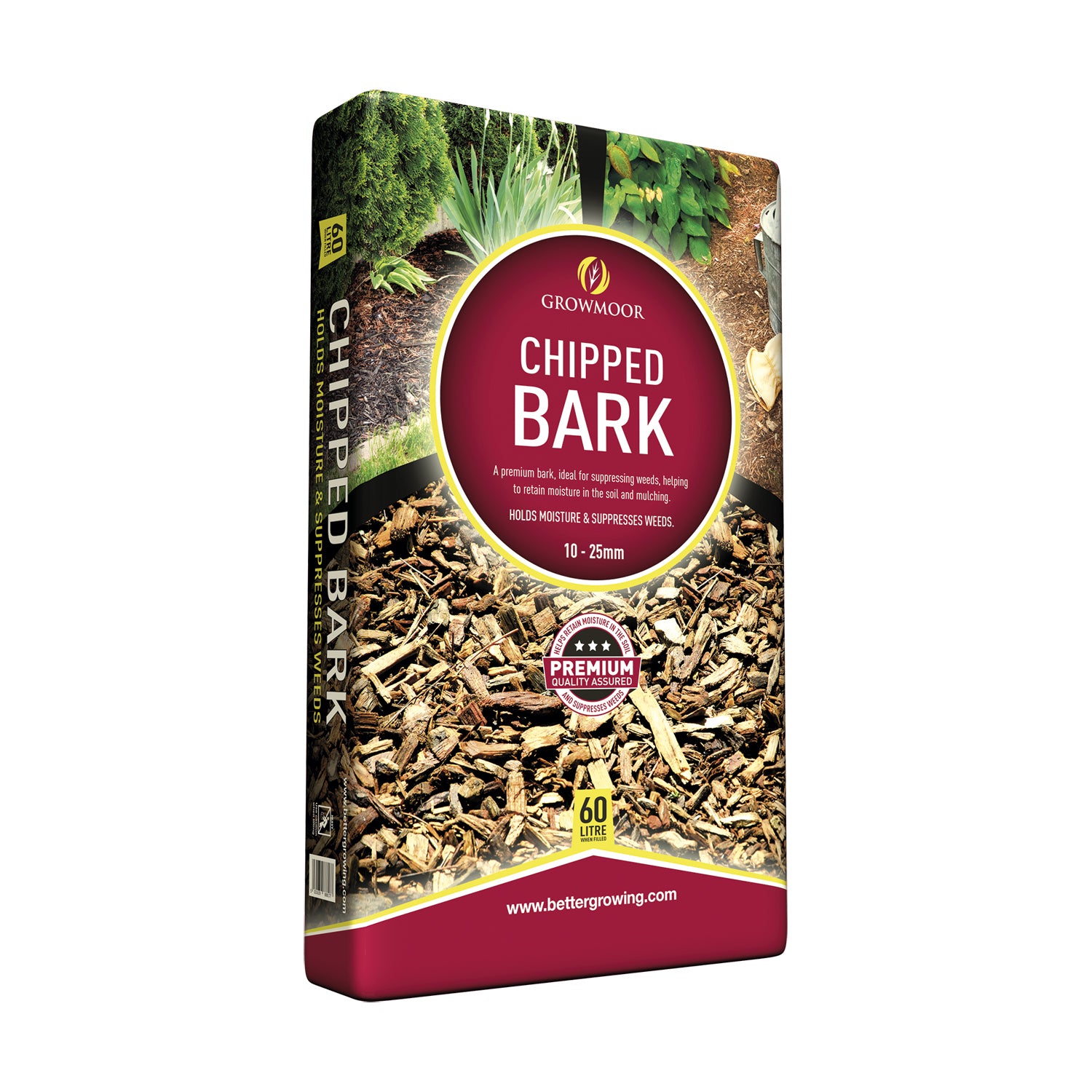 Growmoor Chipped Bark 60 Litre