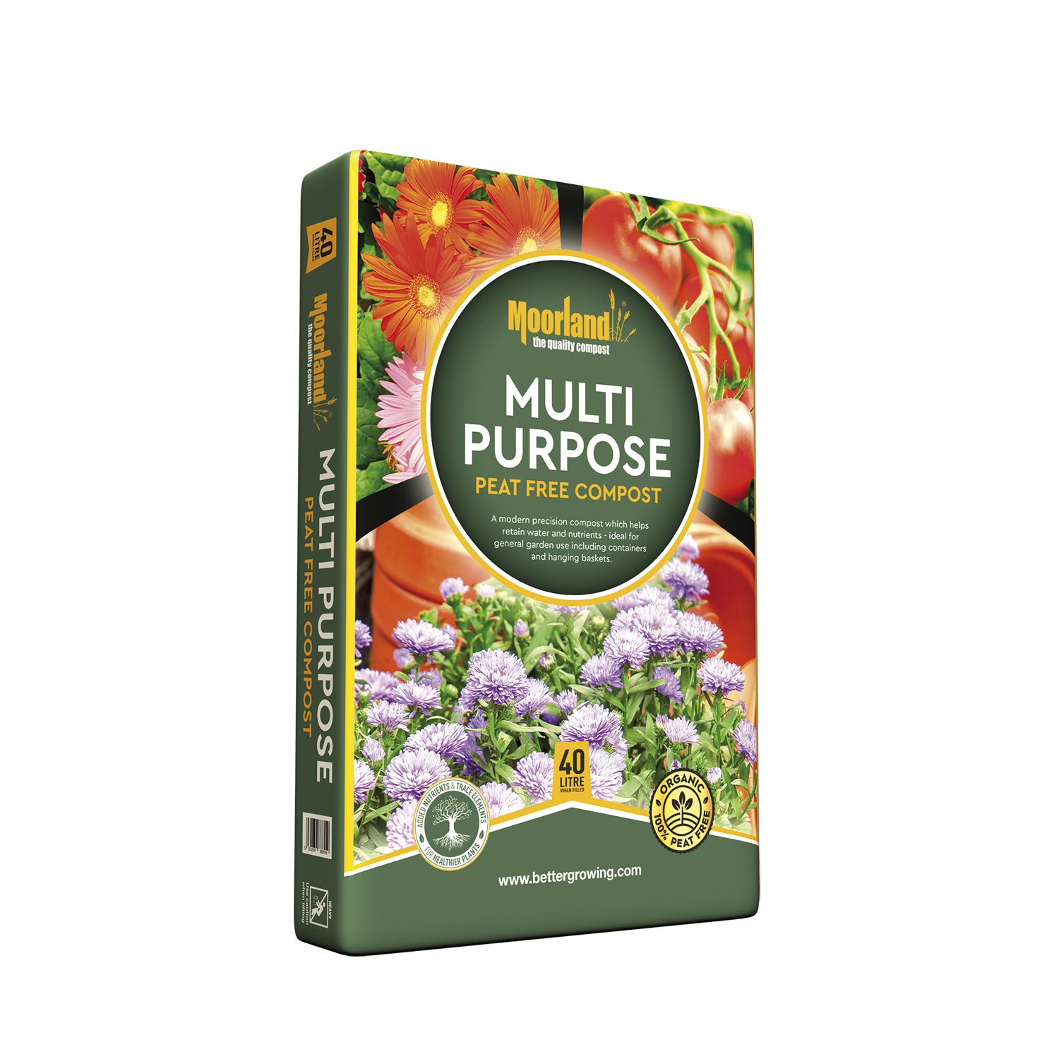 Moorland Peat Free Multi Purpose Compost 40 Litre