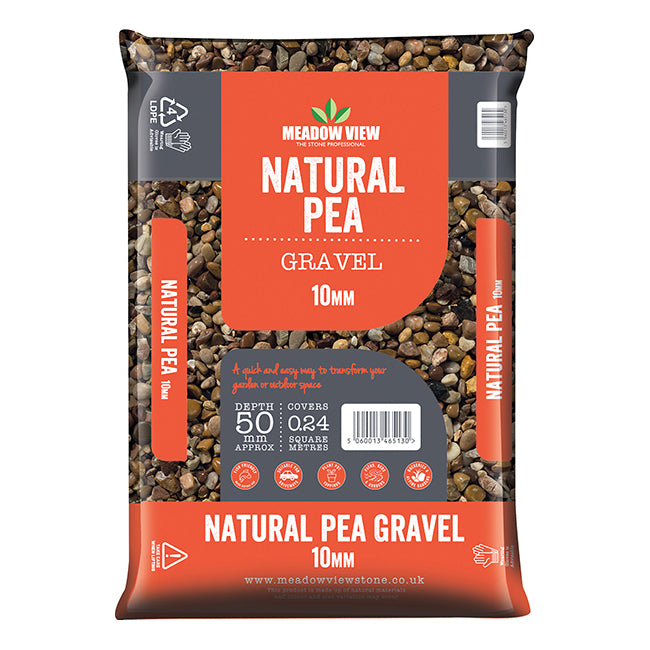 Natural Pea Gravel 10mm