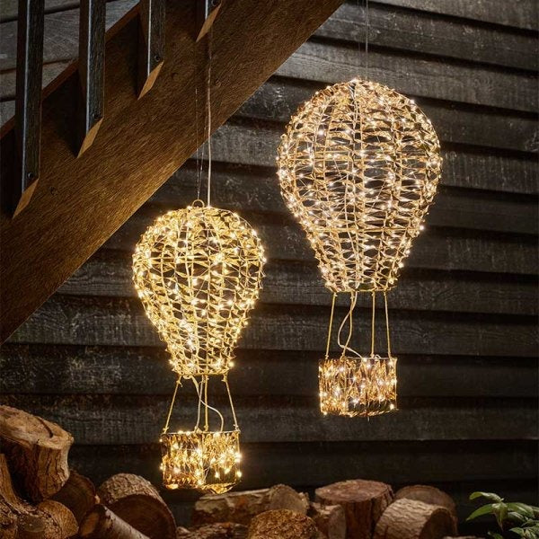 GoldTwist Hot Air Balloon - 60cm, LV