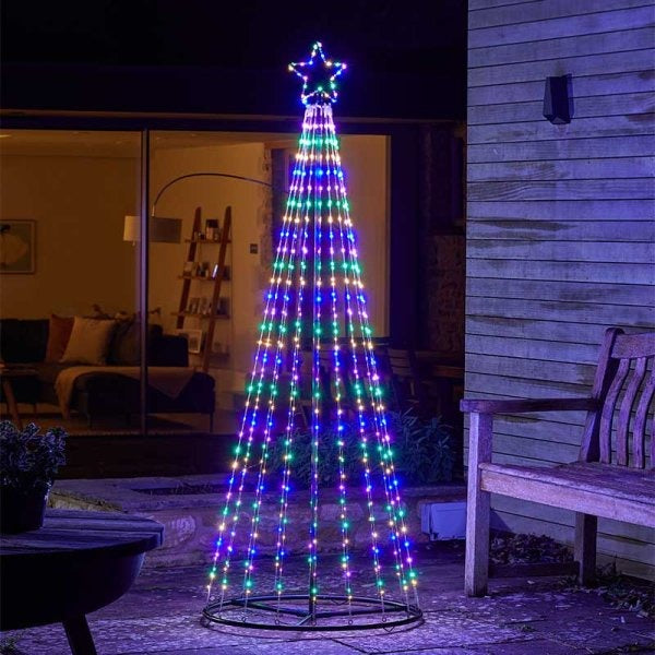 1.8m TwinkleTree LV - Multi Coloured