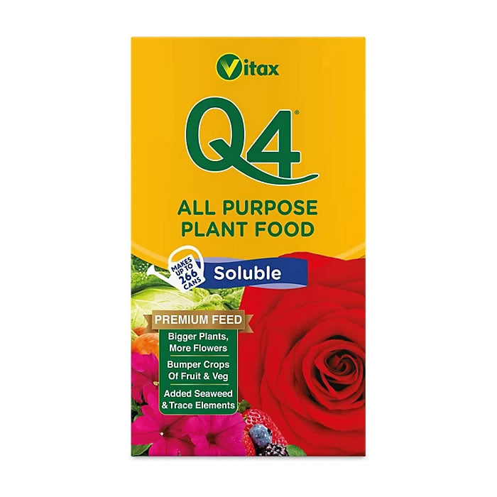 Vitax Q4 Soluble All Purpose Plant Food